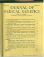 Journal of Medical Genetics: 10 (4)