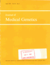 Journal of Medical Genetics: 20 (2)